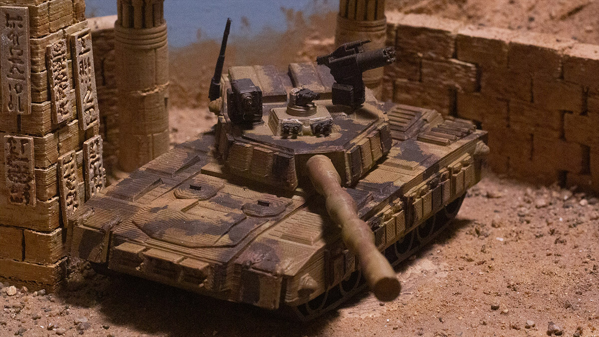 PB-4A Pit Bull Main Battle Tank Miniature Image